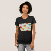 blije verjaardag emoji t-shirt (Voorkant volledig)