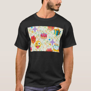 blije verjaardag emoji t-shirt
