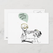 blije verjaardag jesus briefkaart (Voorkant / Achterkant)