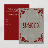 blije verjaardag kaart (Voorkant / Achterkant)