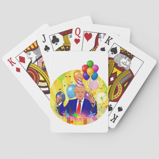 blije verjaardag pokerkaarten (Achterkant)
