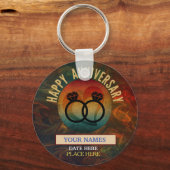 blije verjaardag sleutelhanger (Voorkant)