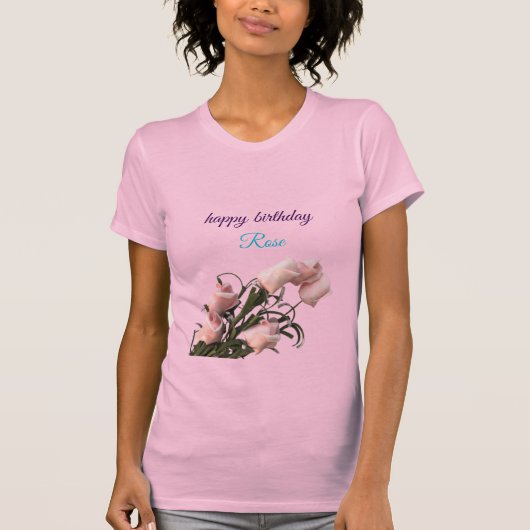 blije verjaardag T-Shirt (Voorkant)