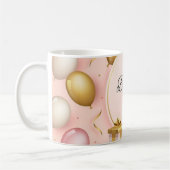 blije verjaardagsgeschenken houden van taart goudr koffiemok (Links)