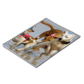 blije verjaardagshonden notitieboek (Linkerzijde)