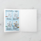 blije verjaardagskaart kaart (Binnen)