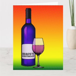 blije verjaardagskertjes kaart