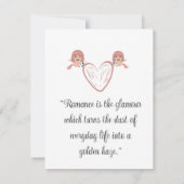 blije verjaardagsliefdeskaart kaart (Achterkant)