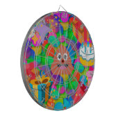 blije verjaardagspost emoji dartbord (Voorkant Links)
