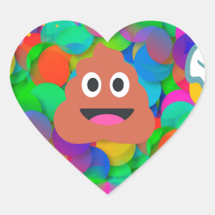 blije verjaardagspost emoji hart sticker