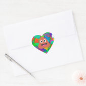 blije verjaardagspost emoji hart sticker (Envelop)