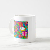 blije verjaardagspost emoji koffiemok (Voorkant links)