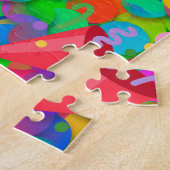 blije verjaardagspost emoji legpuzzel (Zijkant)