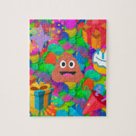 blije verjaardagspost emoji legpuzzel