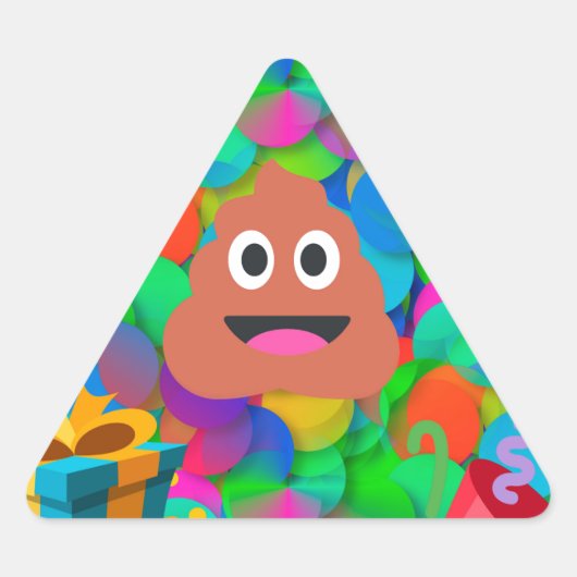 blije verjaardagspost emoji sticker (Voorkant)