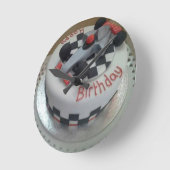 blije verjaardagsracewagen ronde klok (Hoek)