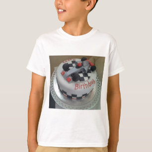 blije verjaardagsracewagen t-shirt