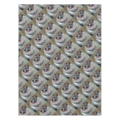 blije verjaardagsracewagen tafelkleed (Voorkant)