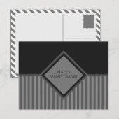 blije verjaardagsstrepen briefkaart (Voorkant / Achterkant)