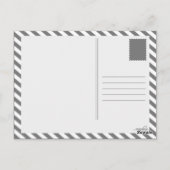 blije verjaardagsstrepen briefkaart (Achterkant)