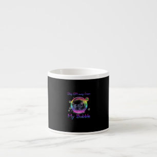 Blijf 6 meter verwijderd van mijn Bubble Newfoundl Espresso Kop
