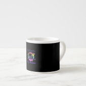 Blijf 6 meter verwijderd van mijn Bubble Newfoundl Espresso Kop (Voorkant rechts)