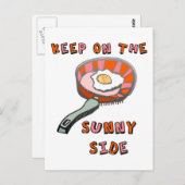 Blijf aan de soonzijde briefkaart (Voorkant / Achterkant)