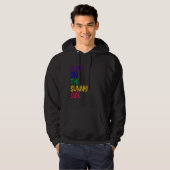 BLIJF AAN DE ZONNIGE KANT HOODIE (Voorkant volledig)