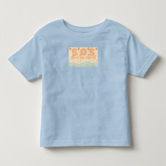Blijf aan wal kinder shirts (Voorkant)