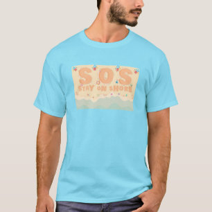 Blijf aan wal t-shirt