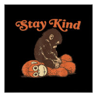 Blijf Aardig Baby Aap Stomp Knuffel CuteFunny Dier