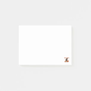 Blijf aardig Baby aap stomp knuffel CuteGrappig di Post-it® Notes