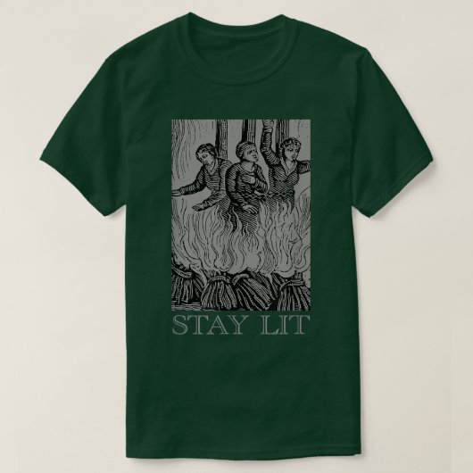 Blijf achter de occulte satan Witch Unholy Baphome T-shirt (Design voorkant)