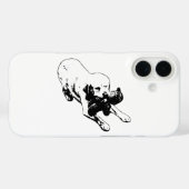 Blijf achteraan Case-Mate iPhone case (Achterkant (horizontaal))