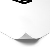 Blijf adembenemend Funny Coffee Pun Poster (Hoek)