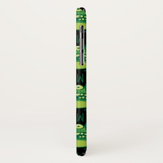 Blijf Alien Monster dragen Case-Mate iPhone Case (Achterkant/links)