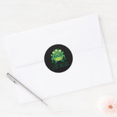 Blijf Alien Monster dragen Ronde Sticker (Envelop)