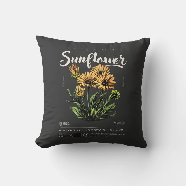 Blijf als een zonnebloem kussen (Voorkant)