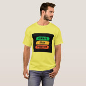 Blijf altijd positief t-shirt (Voorkant volledig)