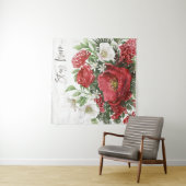 Blijf arm - Vakantievloemen Wandkleed (In situ)