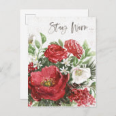 Blijf arm - Vakantievloeren Feestdagenkaart (Voorkant / Achterkant)