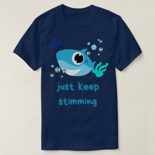 Blijf autisme schatten t-shirt (Design voorkant)