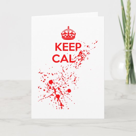 Blijf bellen... bedankkaart (Voorkant)