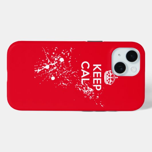 Blijf bellen... Case-Mate iPhone case (Achterkant (horizontaal))