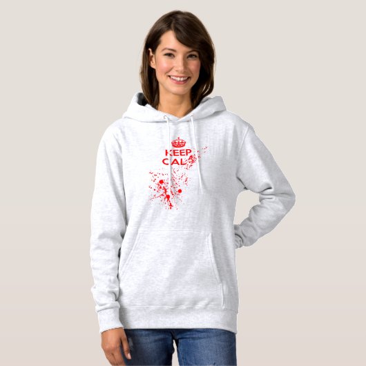Blijf bellen... hoodie (Voorkant volledig)