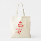Blijf bellen... tote bag (Achterkant)