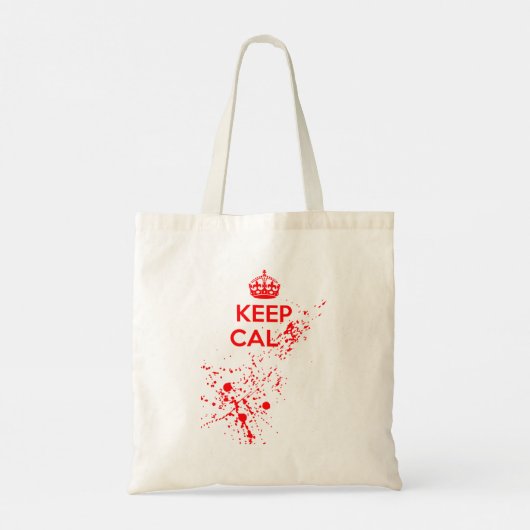Blijf bellen... tote bag (Achterkant)