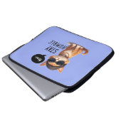 Blijf bescheiden Cat Design Laptop Hoesje Elektron Laptop Sleeve (Voorkant onderkant)