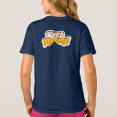 Blijf bewegen! – Dansende Disco Banaan T-shirt (Achterkant)