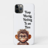 Blijf bewegen, niets te zien hier Case-Mate iPhone case (Achterkant)